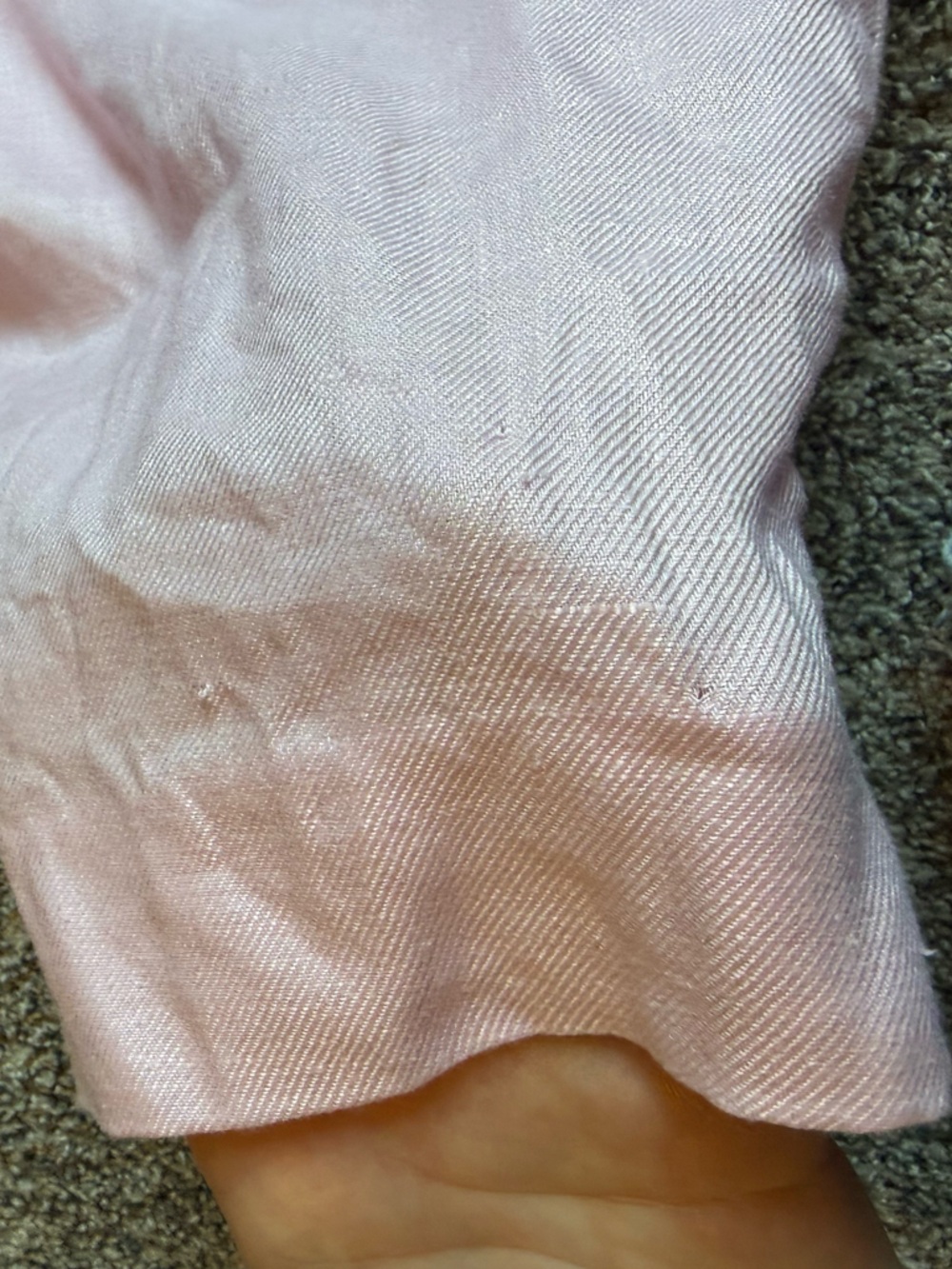 Lauren Ralph Lauren Pink Linen Trousers Size 22W Wide Leg Summer Pants - Picture 6 of 7